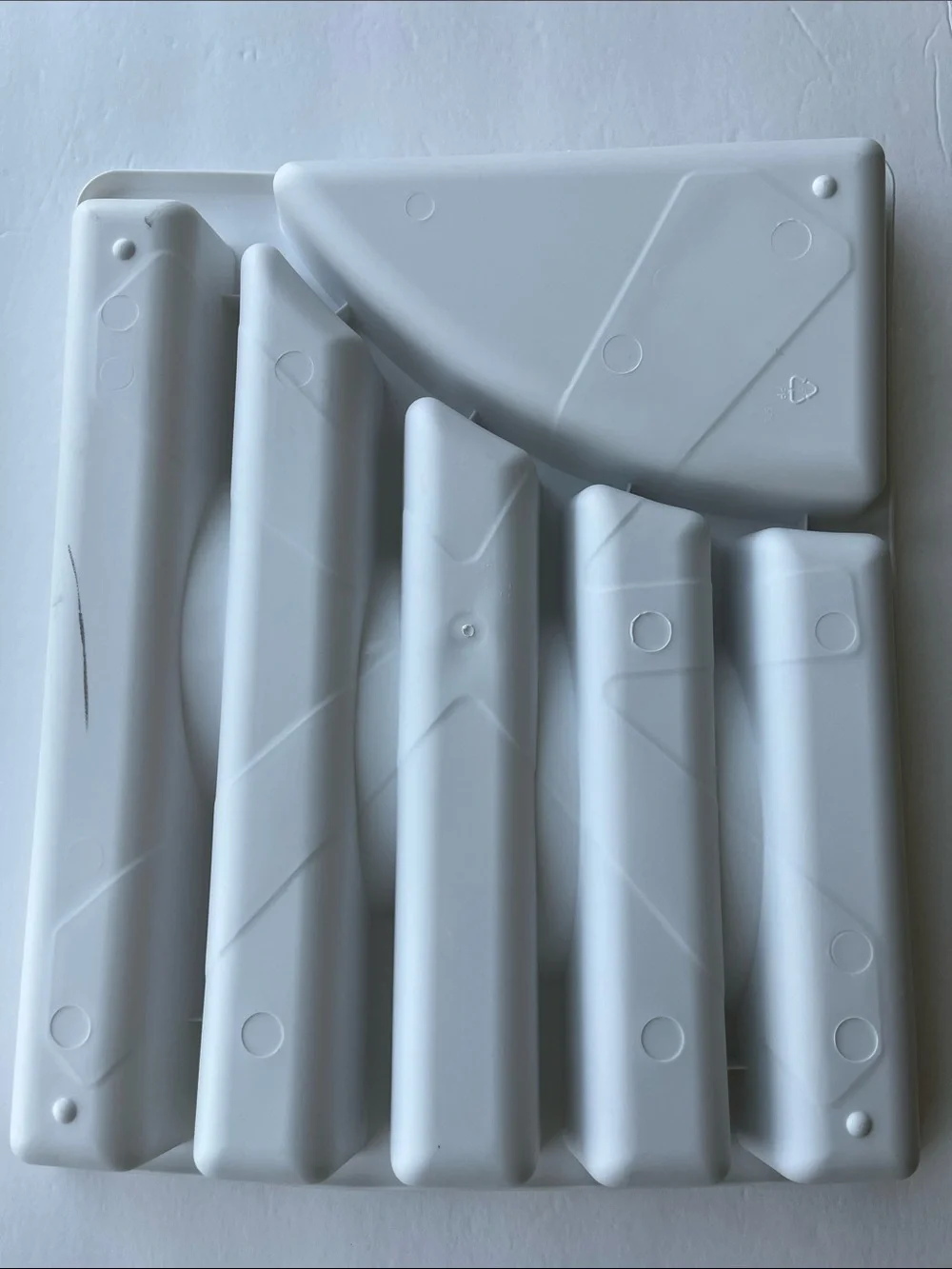 Sterilite Cutlery Tray Organizer Large Size 6 Compartment
